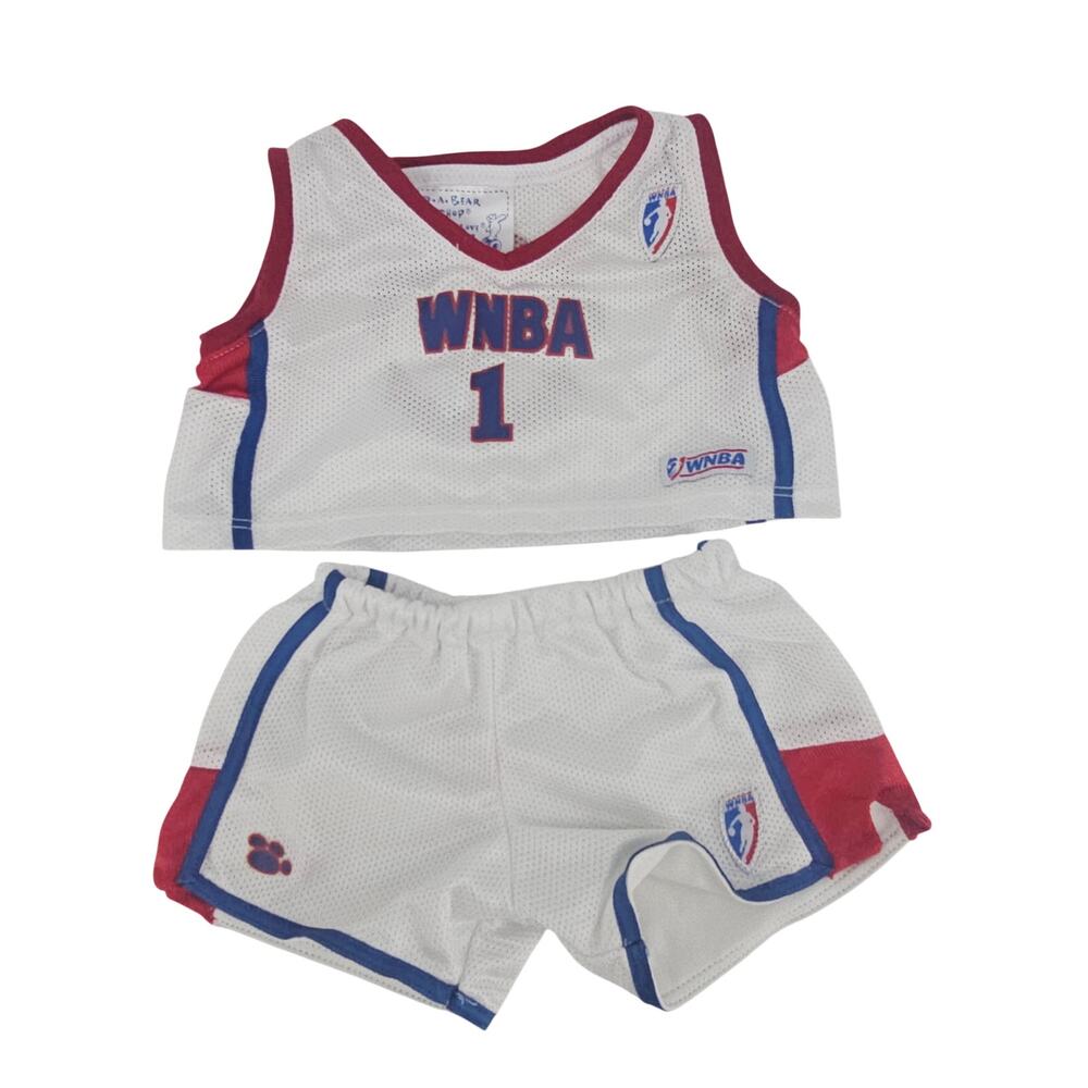 Build a Bear BABW WNBA #1 Basketball Clothing Outfit